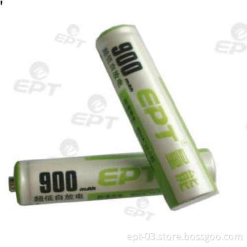 High capacity NIMH AAA battery, 900mAh low self discharge